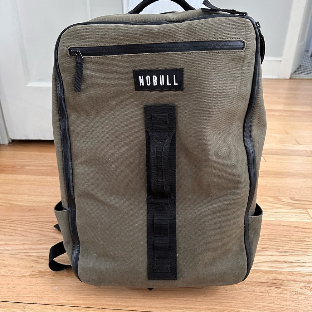 Waxed canvas nobull backpack
